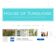 Tablet Screenshot of houseofturquoise.com